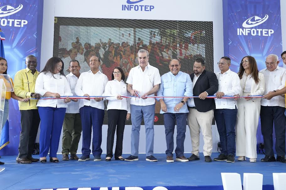 Presidente Abinader Encabeza Inauguraci N De Dos Centros Del Infotep En